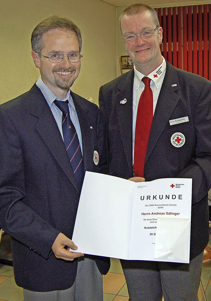 Ein DRK-Ortsverein Mit Vorbildfunktion - Rheinfelden - Badische Zeitung