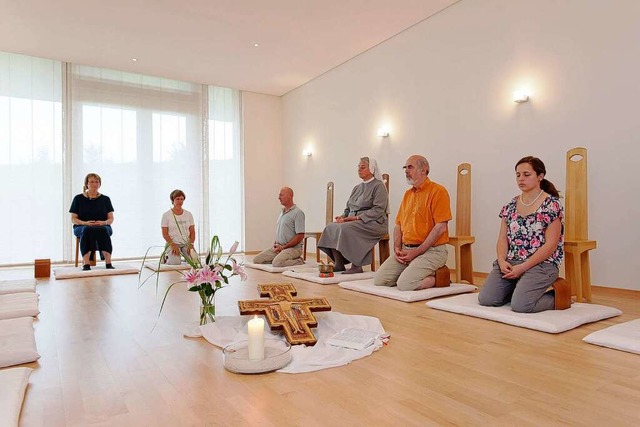 Zur Ruhe finden im Meditationsraum.  | Foto: Kloster Hegne 