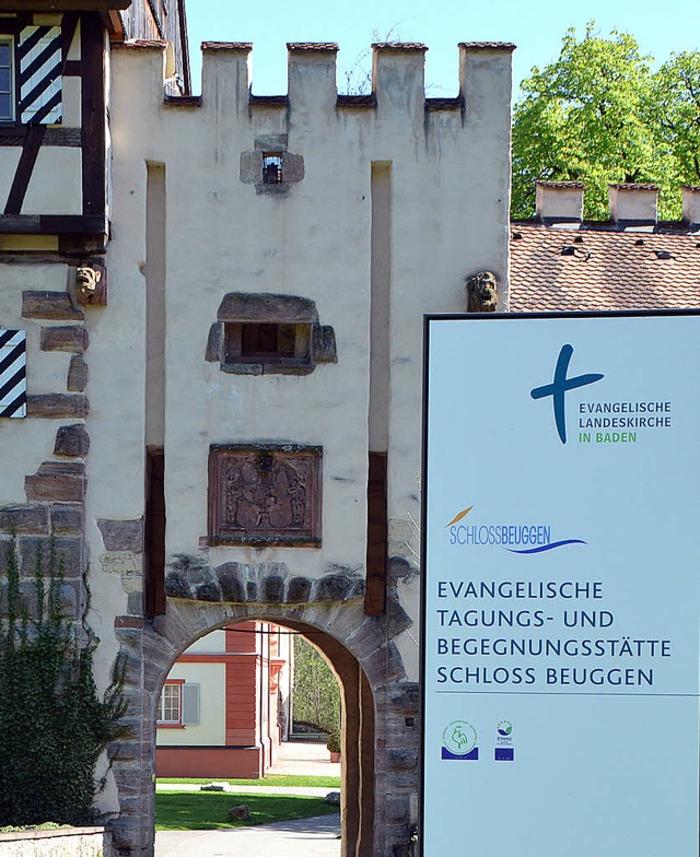 Die evangelische Landeskirche bietet i...ttte Schloss Beuggen zum Verkauf an.   | Foto: Ingrid Bhm-Jacob