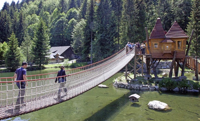 Der Steinwasenpark in Oberried hat wieder seine Pforten geffnet.   | Foto: Markus Donner