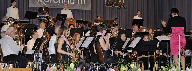 Forchheim. Der Musikverein Forchheim unter Stabfhrung von Elvira Nbling.  | Foto: Roland Vitt