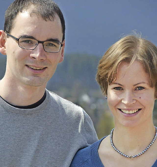 Eva Wimmer (30) und Andreas Zimmermann...sind wir sehr positiv gestimmt.&#8220;  | Foto: David Eickhoff