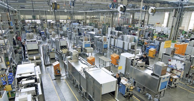 Auf 7200 Quadratmetern hat Meiko eine neue Produktionshalle errichtet.   | Foto: bz