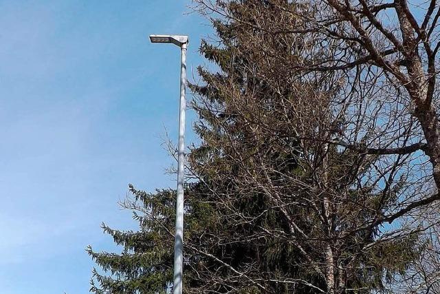 Straenlaternen in Rickenbach sind nicht geerdet