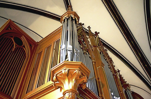 Auch die Orgel in der evangelischen St...Ostertagen im Gottesdienst erklingen.   | Foto: Privat