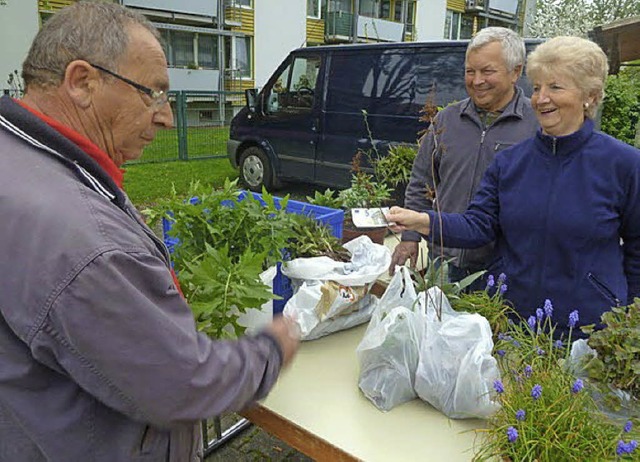 Kaufen oder tauschen, vor allem aber F... ihrem Vereinsheim im Brkle-Bleiche.   | Foto: Privat