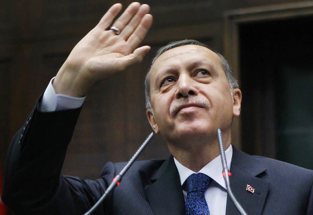 Umstritten:   Ministerprsident der Trkei, Recep Tayyip Erdogan  | Foto: AFP