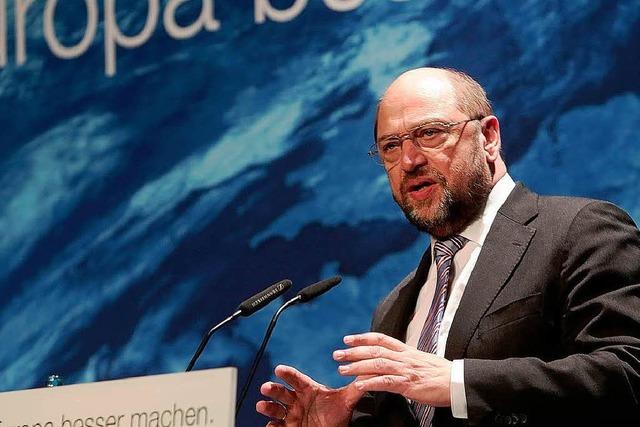 SPD-Wahlkampf in Offenburg: Schulz will EU sozialer machen