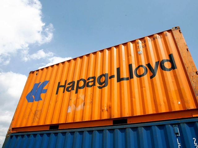 Reederei-Schwergewicht Hapag-Lloyd  | Foto: dpa