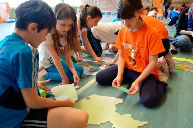 Schulprojekt bringt Grundschülern Europa näher