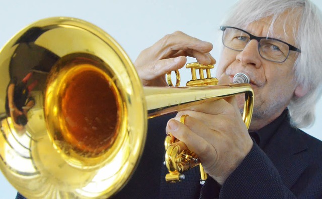Mehr Zeit, auf der geliebten Trompete ...len, wird Dieter Fahrner jetzt haben.   | Foto: Jochen Fillisch