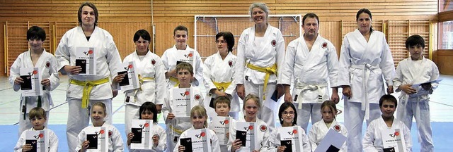 Grtelprfungen beim Karate Dojo Kuroda  | Foto: Privat