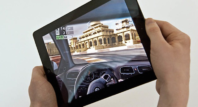 So schn Tablet-Spiele  sind: Ohne die...n Einstellungen kanns teuer werden.     | Foto:  dpa