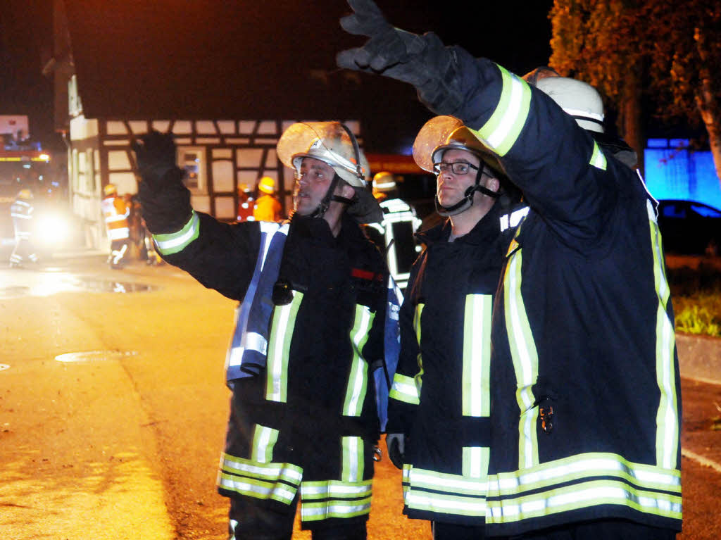 Fotos vom Brand in Altenheim