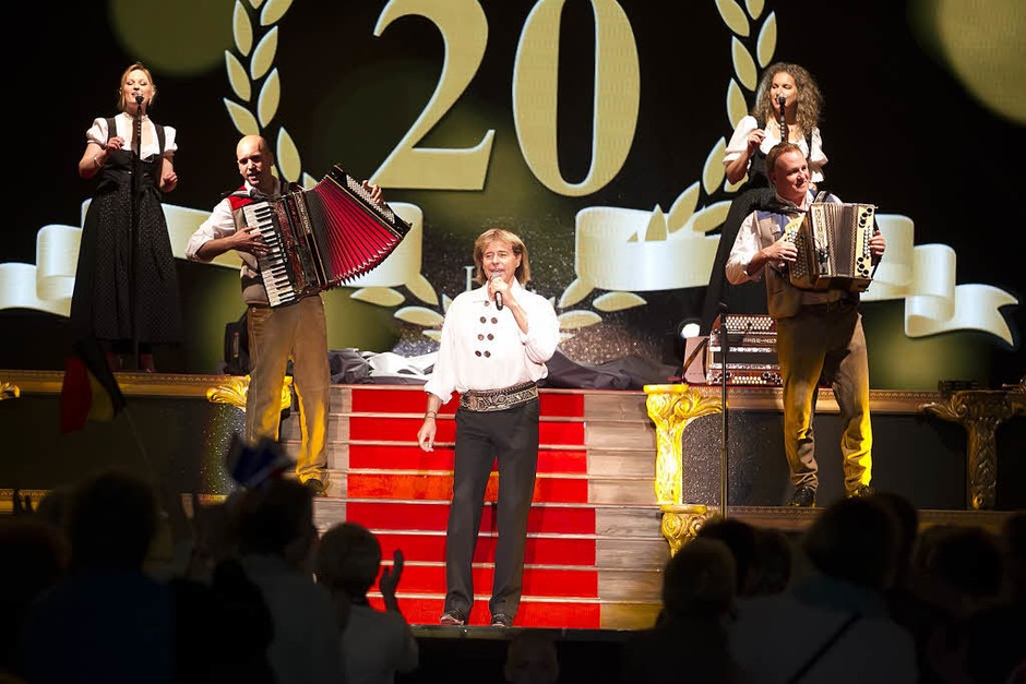 Hansi Hinterseer in der Rothaus-Arena in Freiburg. (Foto: Daniel Fleig) Hansi Hinterseer in der Rothaus-Arena in Freiburg. (Foto: Daniel Fleig)