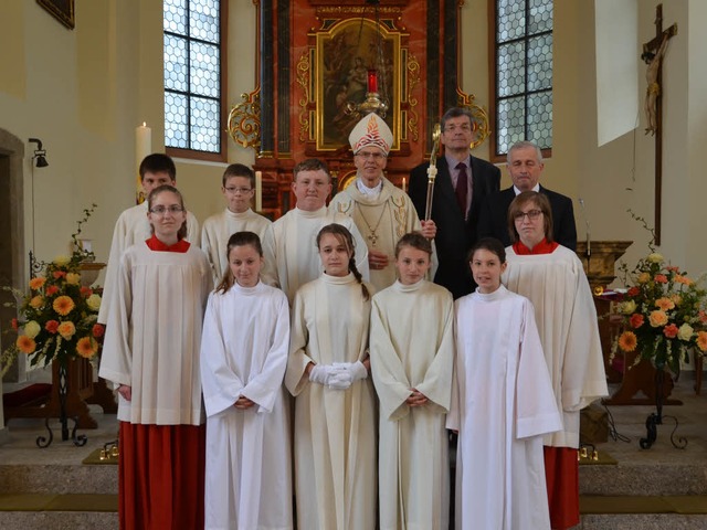 Festgottesdienst mit Weihbischof Paul Wehrle.  | Foto: Cornelia Selz