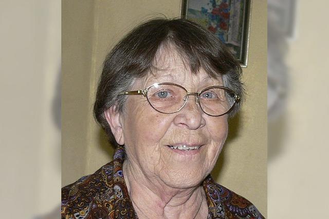 Gisela Thalmann wird 90: Den Traumberuf erreicht