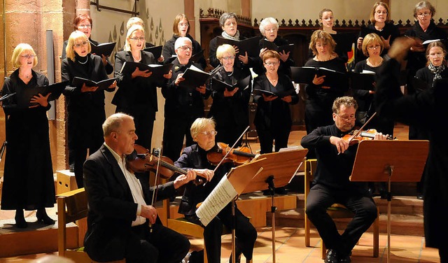 Musiker machen die Zuhrer  nachdenklich.   | Foto: Wolfgang Knstle