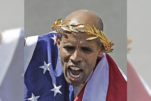 Patriotismus pur – in Boston beim Marathon