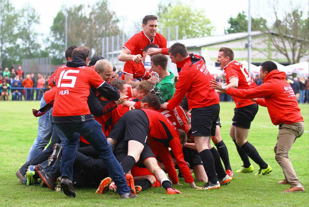 Der Pokaltriumph des SC Orschweier. Der Pokaltriumph des SC Orschweier.