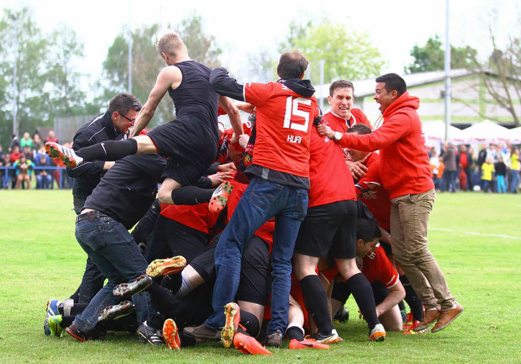 Der Pokaltriumph des SC Orschweier. Der Pokaltriumph des SC Orschweier.