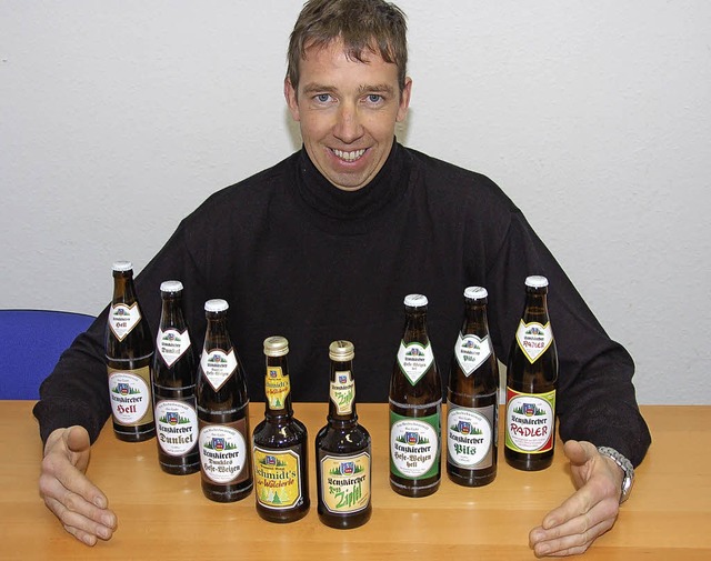 Der Herr ber die Lenzkircher Biere: Joachim Rogg.    | Foto: Ralf Morys