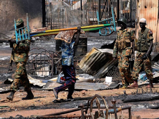 Soldaten in Bentiu  | Foto: AFP