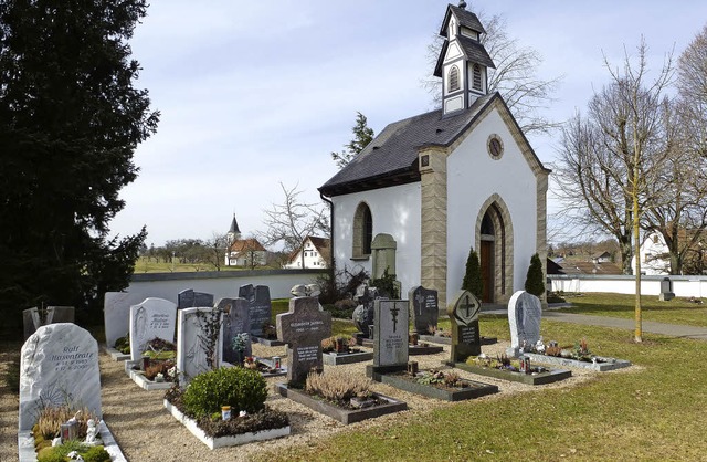 Vor 150 Jahren lie Matth Scherer die Bachheimer Friedhofskapelle errichten.   | Foto: Karla Scherer