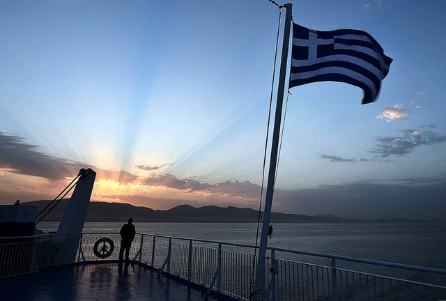 Lichtblick fr die Griechen: Ihre Haus...sehen besser aus als noch vor Jahren.   | Foto: AFP