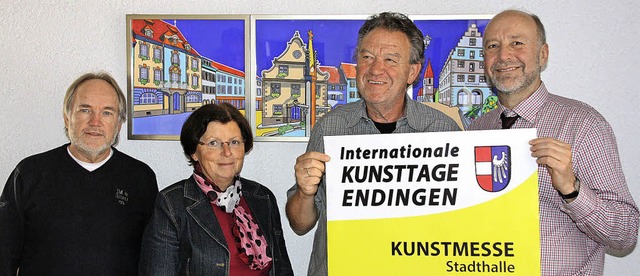 Die Organisatoren der Internationalen ...ter Hans-Joachim Schwarz (von links).   | Foto: Christiane Franz