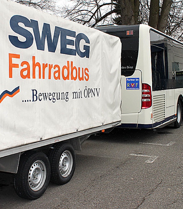 Der Fahrradbus pendelt von Sonntag an wieder zwischen Baden und dem Elsass.  | Foto: Landratsamt