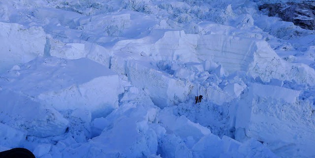 Khumbu-Eisbruch am Mount Everest  | Foto: Richard Stihler
