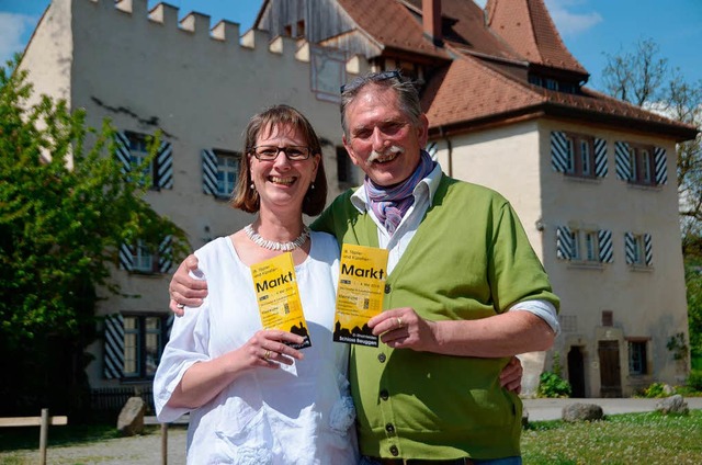 Petra Rieckmann und Jrgen Blank freue...auf den 18. Tpfer- und Knstlermarkt.  | Foto: Peter Gerigk