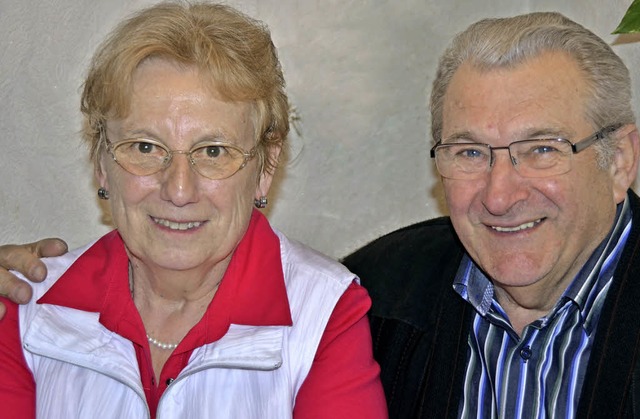 Kiechlinsbergen. Richard und Christa Vogel.  | Foto: Roland Vitt