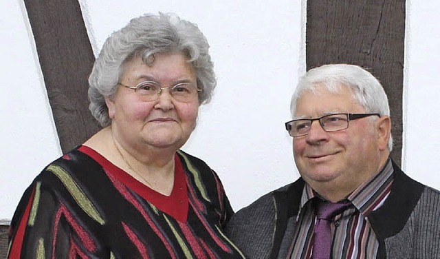 Irmgard und Philipp Klein im goldenen Glck   | Foto: hans spengler