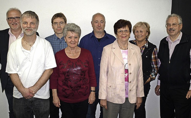 Ehrungen bei RWL fr 40 Jahre Vereinsz...inger, Wolfgang Hirsch (Vorsitzender)   | Foto: Paul Schleer