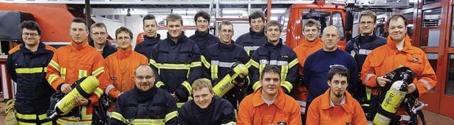 Gruppenbild nach erfolgreichem Lehrgang   | Foto: Markus Straub