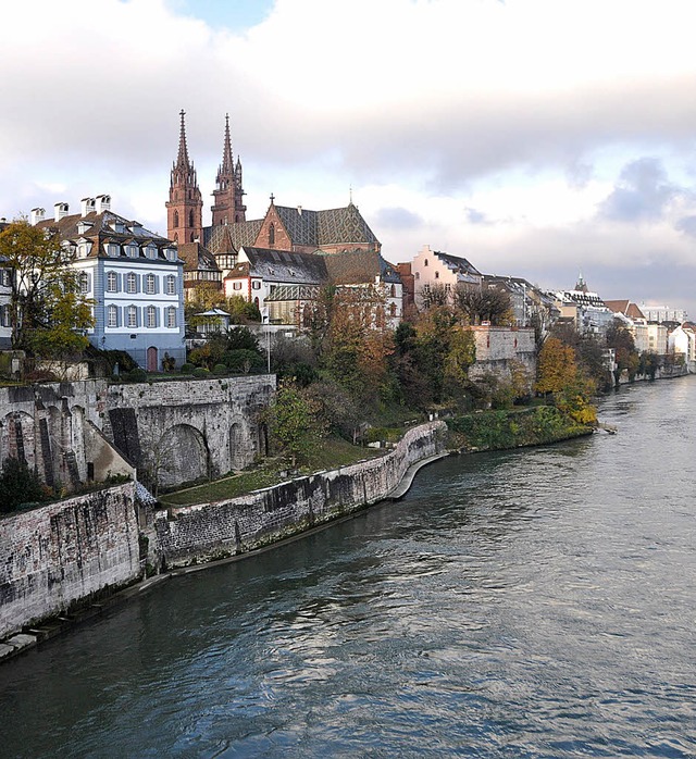 Die Idee eines Uferwegs auf Grobasler...nseite steht im Mai in Basel zur Wahl.  | Foto: Daniel Gramespacher