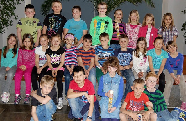 Die Kommunionkinder der Seelsorgeeinheit Offenburg -Nord  | Foto: Bild honorarfrei