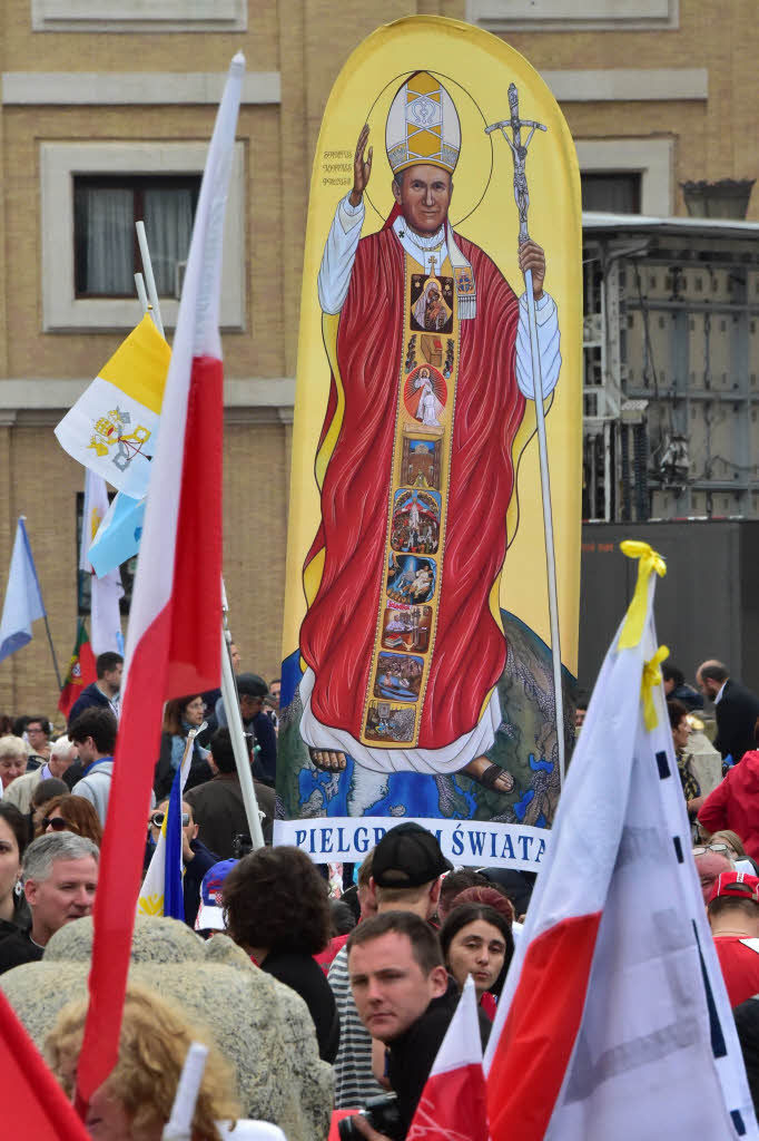 Hunderttausende Katholiken feiern den 