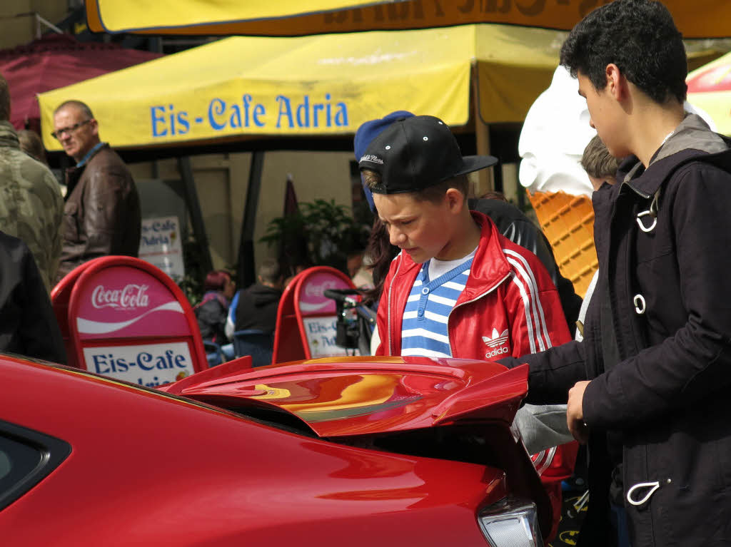 Impressionen von der Autoschau und dem verkaufsoffenen Sonntag