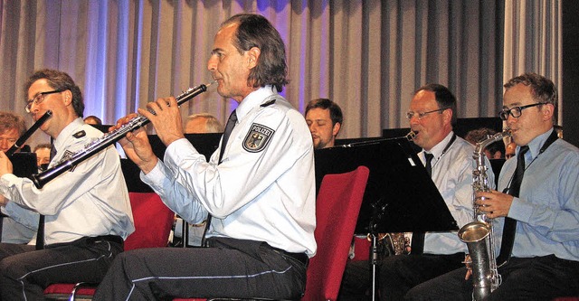 Ein auergewhnliches  Klangerlebnis  ...es   Bundespolizeiorchesters  Mnchen.  | Foto: ingeborg grziwa