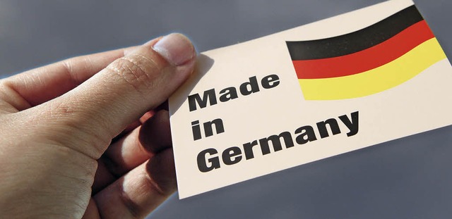 Ihr &#8222;Made in Germany&#8220; will...utsche Industrie nicht nehmen lassen.   | Foto: DPA