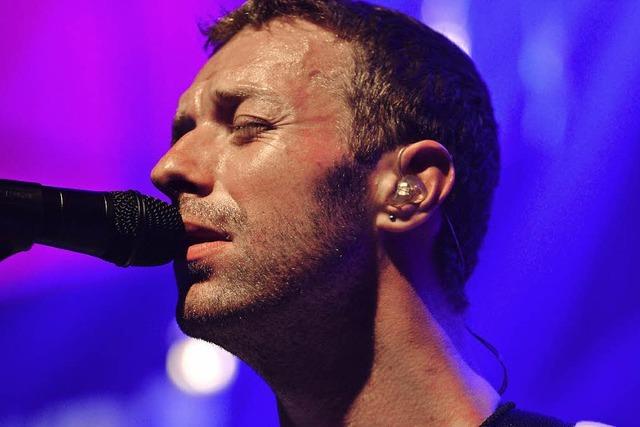 Coldplay in Baden-Baden: Von Brust bis Fu auf Liebe eingestellt