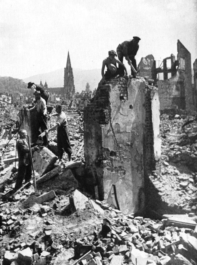Keine Zeit fr die Aufbereitung der Kriegstraumata: Freiburg 1944  | Foto: Stadtarchiv
