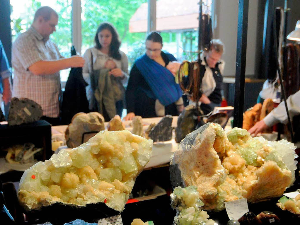 Impressionen von der Mineralienbrse