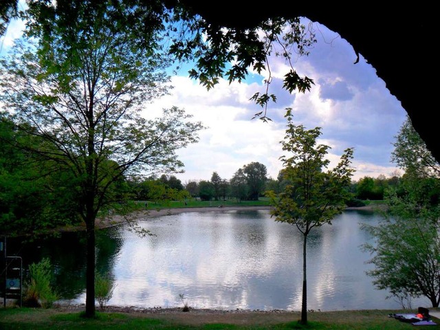 Am Sonntag fanden Rettungskrfte im Dietenbachsee einen leblosen Mann.  | Foto: Manfred Kluth