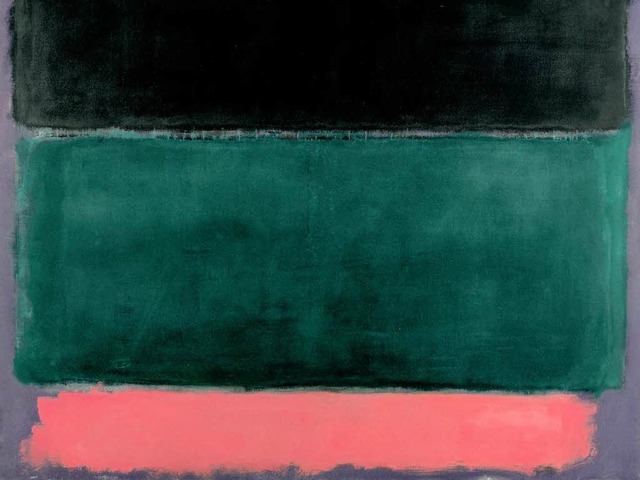 Ein echter! Mark Rothko (Untitled: Red...yeler, fr die Oliver Wick  arbeitete   | Foto: proLitteris, Zrich