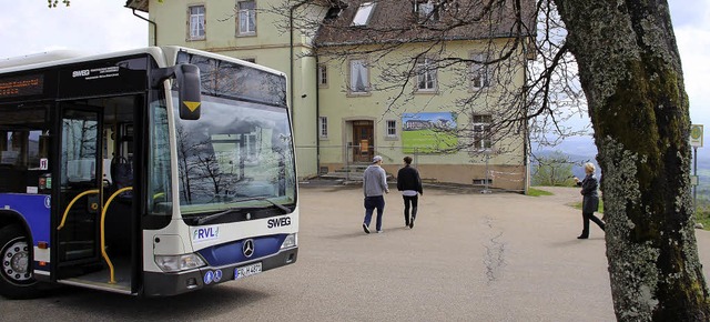 Seit Karfreitag verkehrt der Wanderbus...hblauen wieder an Sonn- und Feiertagen  | Foto: Rolf-Dieter Kanmacher