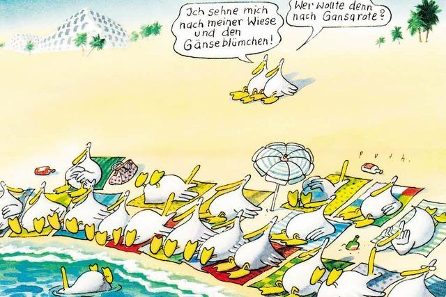 Cartoonist Klaus Puth: „Bewusst falsch verstehen“